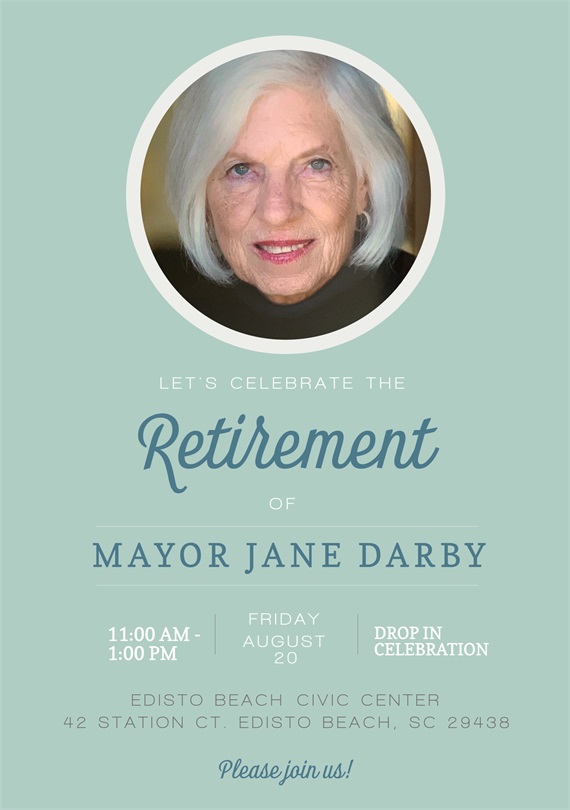 Mayor Jane Darby Retirement